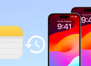 Cách khôi phục lại các ghi chú đã xóa trên iPhone