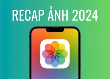 Cách làm ảnh recap 2024 trên iPhone