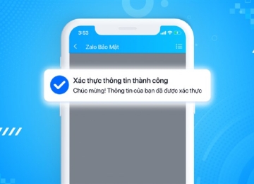 Hướng dẫn cách thay đổi thông tin xác thực Zalo để xác thực lại tài khoản khi cần